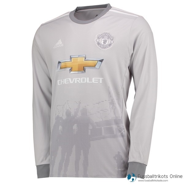 Manchester United Trikot Ausweich ML 2017-18 Fussballtrikots Günstig